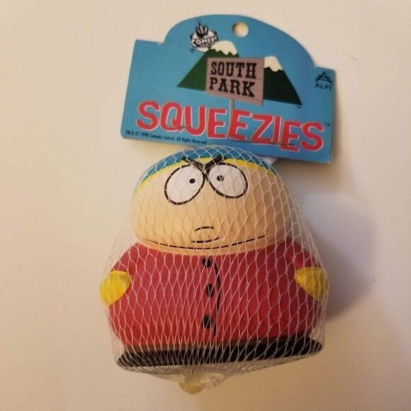Vtg 1998 South Park Cartman Squeezies Figure Comedy Central Squish Toy Stress - Picture 1 of 10
